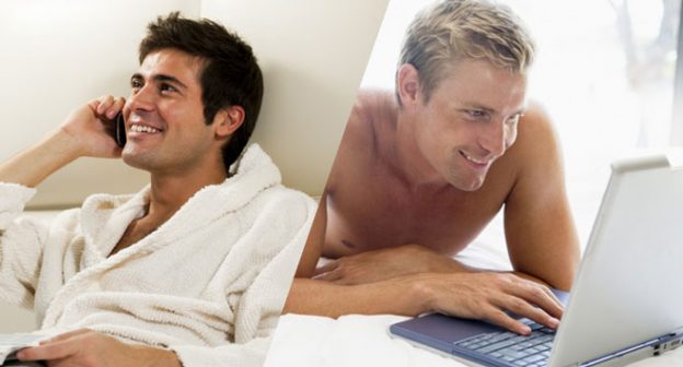 Two Men: Phone vs Online Dating