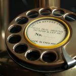 Old Style Telephone Dial