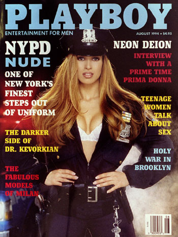 Carol Shaya Playboy Magazine Cover