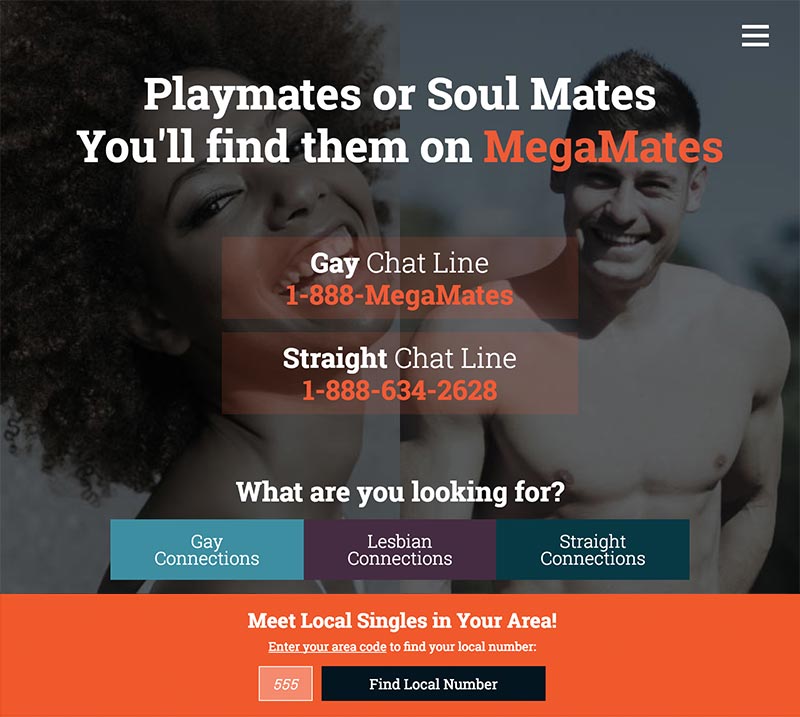 Megamates Chatline Provides you with what is it worth Likely the most ...