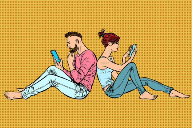 Men and Women Phone Dating Culture